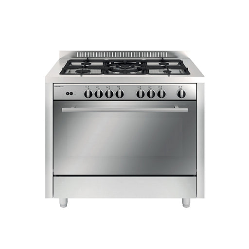 Glemgas Gas Cooker 5 burners 100X60cm GLMQ1634GI01UT - Stainless Steel