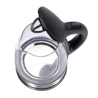 Daewoo 1.7L Glass Kettle 2200W Blue Illumination Jug with Swivel Base & Flip Top Lid