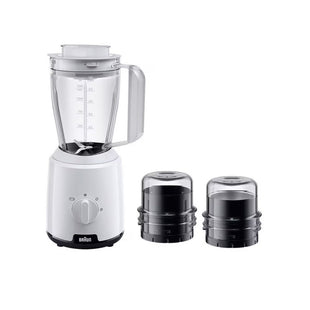 Braun Blender Plastic Jar 500W with 2 Mill ? Efficient & Reliable Blender
