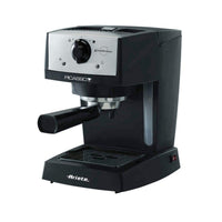 Ariete Coffee Machine 850W 15 Bar Black Stylish Espresso Maker with Powerful Brewing