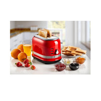 Ariete MOD1491 2-Slice Toaster | Retro Design, Red Finish