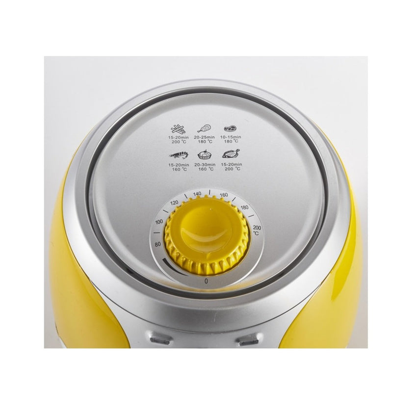Ariete 2L Air Fryer 1000W in Yellow  Compact & Stylish Kitchen Essential