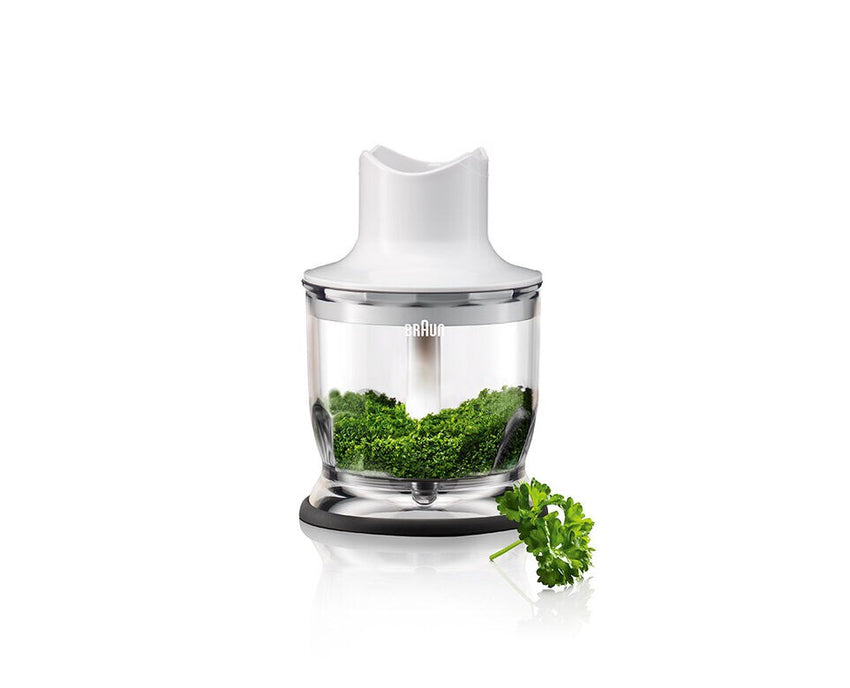 Braun Hand Blender 700W 2 Speed with Chopper Beaker & Whisk ? Efficient Hand Blender