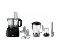 Braun 800W Food Processor with 2 Speeds, 2.1L Bowl & Grinding Mill - Compact & Powerful