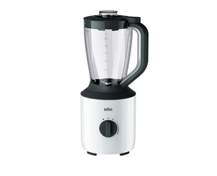 Braun Jug Blender 800W Variable Speed 1.5L Jug White ? High-Power Blender for Smooth Results