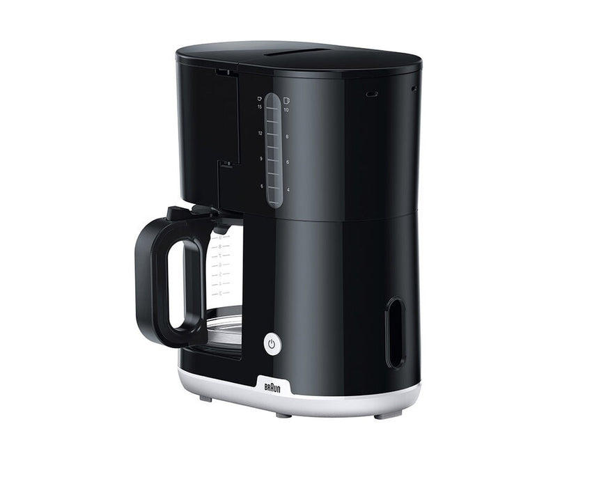 Braun Coffee Machine 1000W Anti-Drip Auto Shutoff Black ? Reliable & Convenient Coffee Brewing