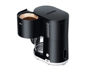 Braun Coffee Machine 1000W Anti-Drip Auto Shutoff Black ? Reliable & Convenient Coffee Brewing