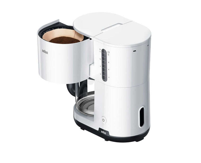 Braun Coffee Machine 1000W 15 Cups ? Efficient Coffee Brewing with Anti-Drip Technology