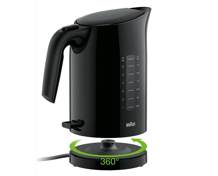 Braun Kettle WK3110WH 3000W 1.7L ? Fast-Boiling High-Power Kettle