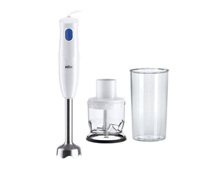 Braun Hand Blender 450W with Chopper & Beaker ? Compact & Reliable Hand Blender