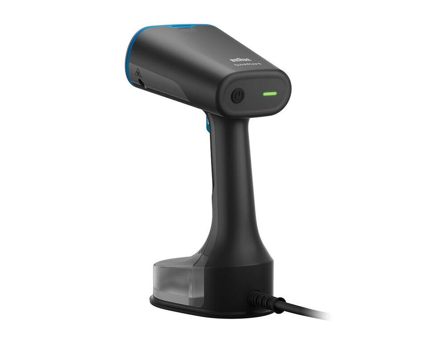 Braun 1200W Handheld Garment Steamer Blue & Black for Easy Fabric Care