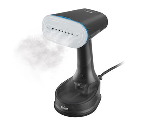 Braun 1200W Handheld Garment Steamer Blue & Black for Easy Fabric Care