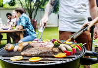 Admiral 105x71x85cm Charcoal Grill, Spacious BBQ Grill for Family Gatherings