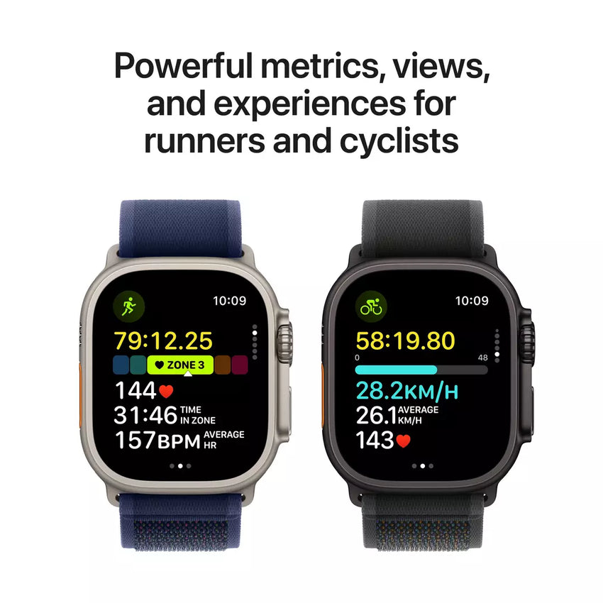 Apple Watch Ultra 2 GPS + Cellular 49mm - Natural Titanium / Tan Alpine Loop (Medium)