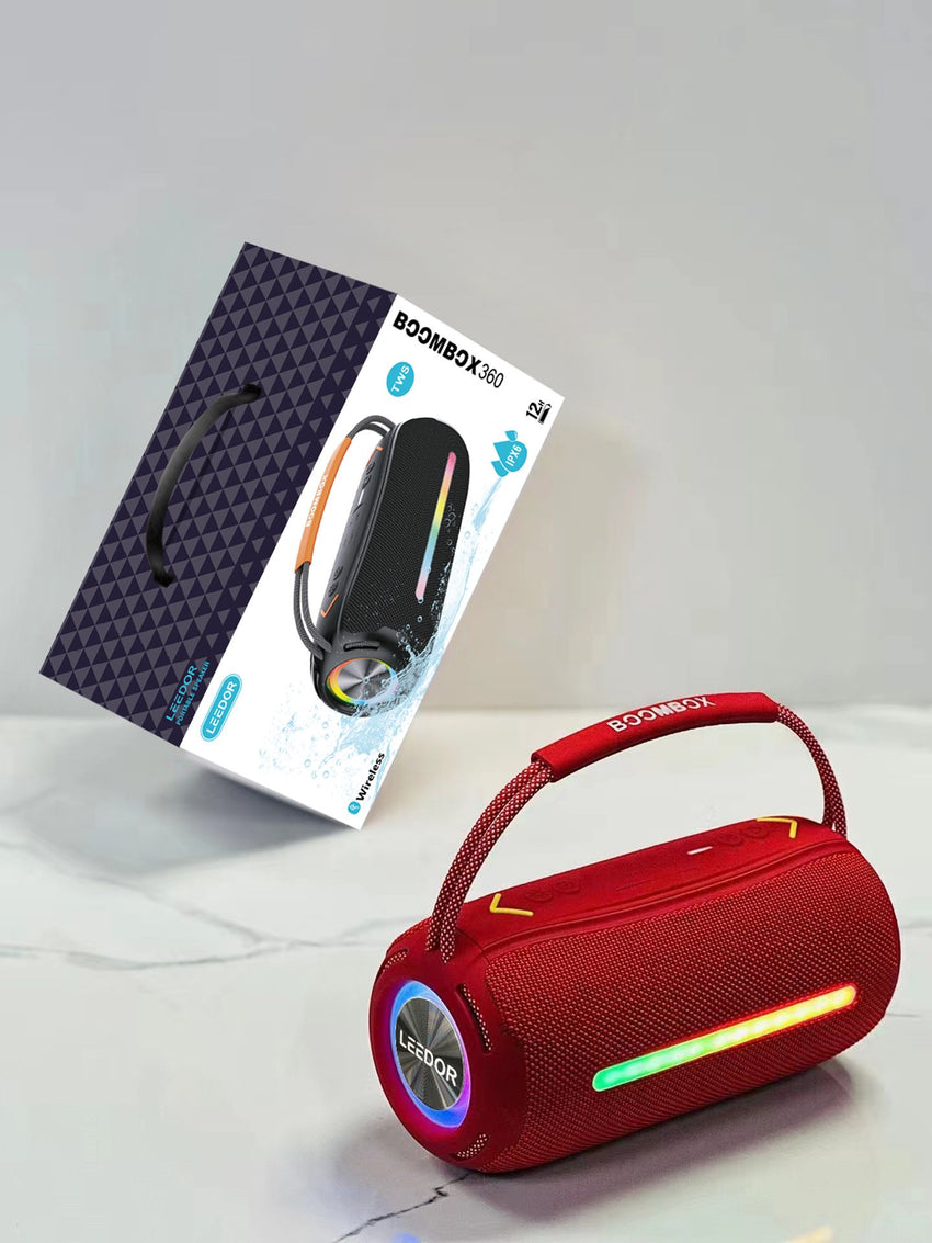LEEDOR Outdoor Portable Bluetooth Speaker Cute Mini Speaker BM360