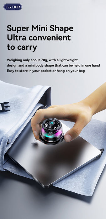 LEEDOR Mobile Phone Stand Sports Outdoor Camping Magnetic Audio New Mini Bluetooth Speaker JY88