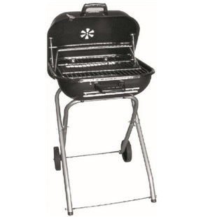 Admiral 18"x18" Charcoal Grill, Compact Outdoor Grill for Easy BBQ Cooking