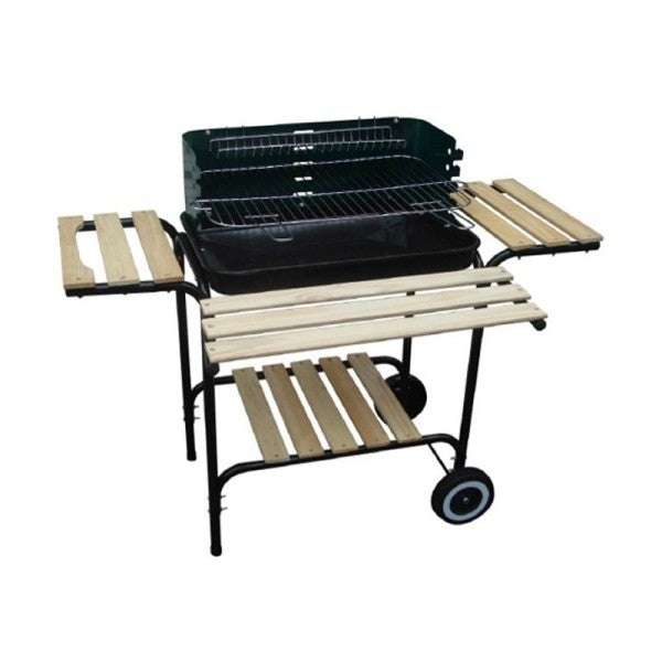 Admiral 105x71x85cm Charcoal Grill, Spacious BBQ Grill for Family Gatherings