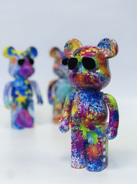 LEEDOR LD-B5  SPEAKER COLOURFUL PAINTING VILOENT BEAR GRAFFITI