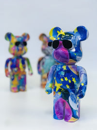 LEEDOR LD-B5  SPEAKER COLOURFUL PAINTING VILOENT BEAR GRAFFITI