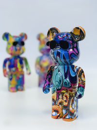 LEEDOR LD-B5  SPEAKER COLOURFUL PAINTING VILOENT BEAR GRAFFITI