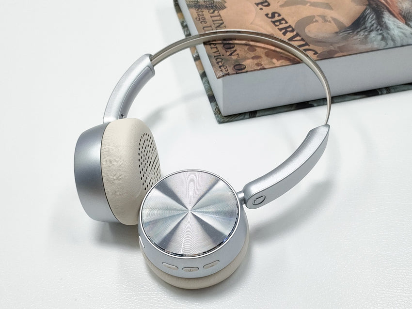 LEEDOR LD-AKZ 68A Foldable Wireless Headphones, Hi-Fi Stereo Sound, Comfortable Memo ry Earmuffs