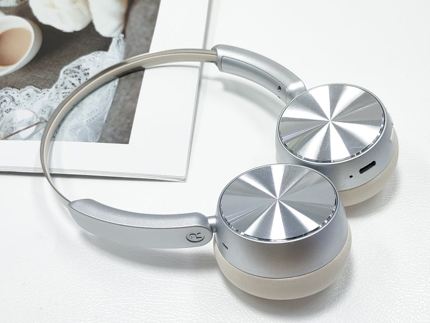 LEEDOR LD-AKZ 68A Foldable Wireless Headphones, Hi-Fi Stereo Sound, Comfortable Memo ry Earmuffs