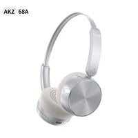 LEEDOR LD-AKZ 68A Foldable Wireless Headphones, Hi-Fi Stereo Sound, Comfortable Memo ry Earmuffs