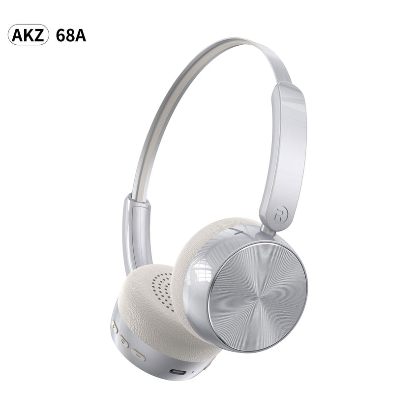 LEEDOR LD-AKZ 68A Foldable Wireless Headphones, Hi-Fi Stereo Sound, Comfortable Memo ry Earmuffs