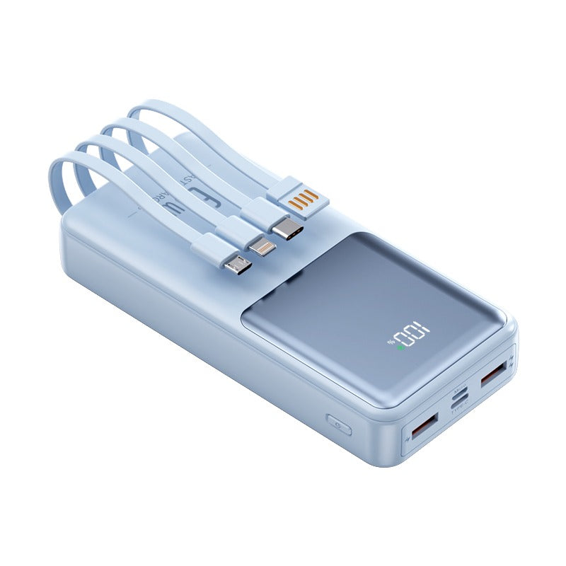 LEEDOR Gradiant 10000mAh Power Bank - HB-H20 Model, Blue