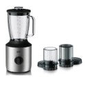 Braun 800W PowerBlend Glass Blender | 2 Litre Jug | 5 Speed Settings | Model JB3273SI-BL