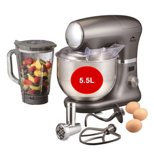 Orca 5.5L 700W Kitchen Machine with Blender & Meat Grinder - Versatile Cooking Appliance