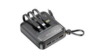 LEEDOR HT-DX255 Portable Charger: 10000mAh Capacity & 22.5W Fast Output.