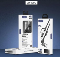 LEEDOR Aluminium Alloy Series Fast Charge Data Cable  LD-008Q