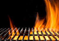 Admiral 105x71x85cm Charcoal Grill, Spacious BBQ Grill for Family Gatherings