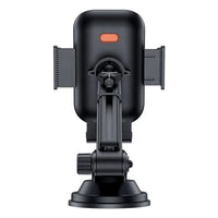Baseus UltraControl Go Series Clamp-Type Phone Holder Suction Cup - Cluster Black
