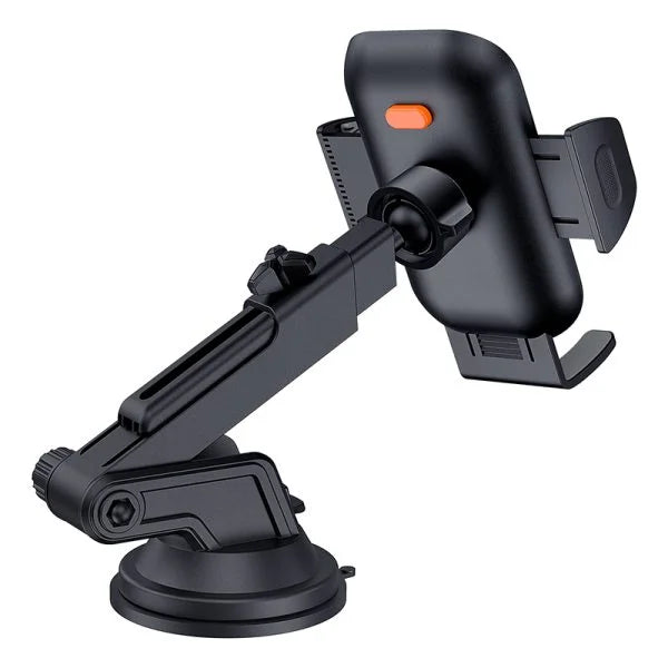 Baseus UltraControl Go Series Clamp-Type Phone Holder Suction Cup - Cluster Black