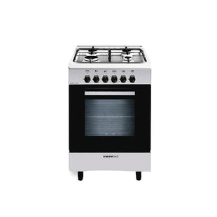 Glemgas Gas Cooker 4 burners 53X50cm GLAS5511GI01BG - Stainless Steel