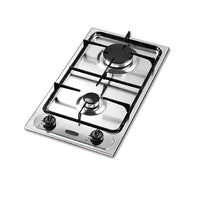 Startec Built-In Gas Hob 30cm, STSH3G2V/S - Stainless Steel