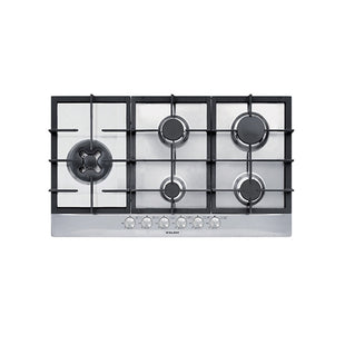 Glemgas 5 Burners Gas Hob 90cm GLGT951HIX - Stainless Steel