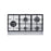 Glemgas 5 Burners Gas Hob 90cm GLGT951HIX - Stainless Steel