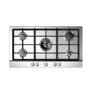 Startec Built-In Gas Hob 90cm, STSH9G5VC/S - Stainless Steel
