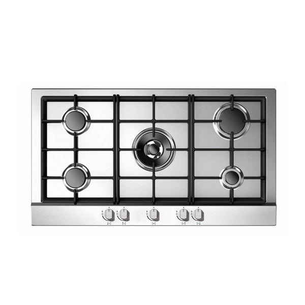 Startec Built-In Gas Hob 90cm, STSH9G5VC/S - Stainless Steel