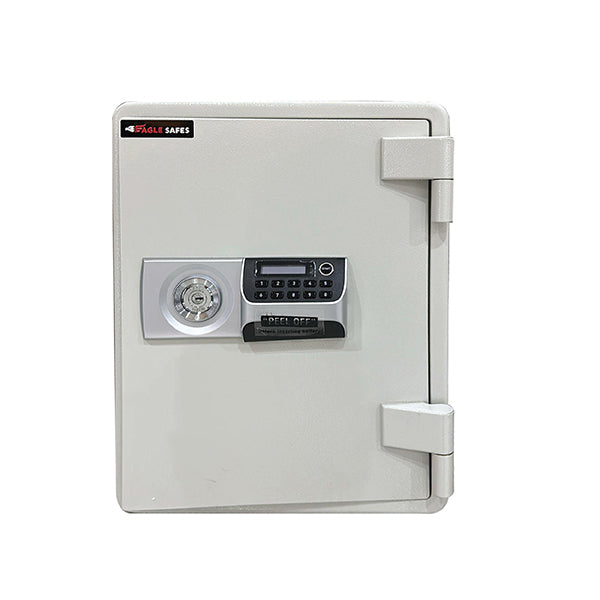 Eagle Safes Fire Resistant W/Electronic Lock + Key Lock - ES-031-DK(WH)