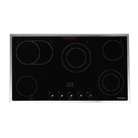 Startec Built-In Ceramic Hob 90cm, STSH9V6NF/SF - Stainless Steel