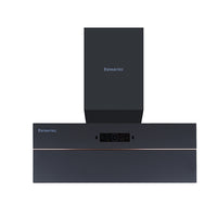 Startec Built-In Hood 90cm, WH0590F29D8W8 - Black Glass Design