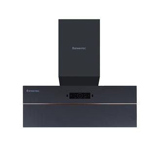Startec Built-In Hood 90cm, WH0590F29D8W8 - Black Glass Design