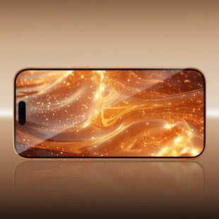 Mocoll for iPhone 17 Pro Screen Protector, 2.5D Full Coverage HD Tempered Glass - Black