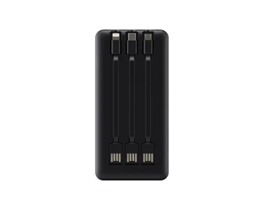 SIA PB301 10000mAh power bank with cable 37WH black