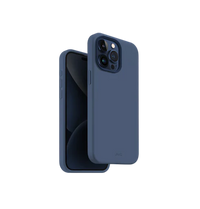 UNIQ HYBRID IPHONE 15 PRO MAGCLICK CHARGING LINO HUE - NAVY (BLUE)